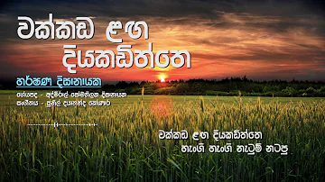 "වක්කඩ ළඟ දියකඩිත්තෙ" Wakkada Langa Diyakadiththe I Harshana Dissanayake I Official Lyrics Video