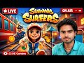 Sonu cube gaming  is live subway surfers Paradise gaming video live YouTube par live game kese khele