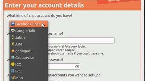 Set up Instant Messaging in Ubuntu 10.10