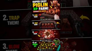 NO XP FARM NEEDED 😱 Piglin TNT Trick! (Wait Till End)