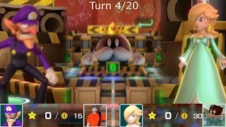 SUPER MARIO PARTY King Bob-Ombs Powderkeg Mine Turn 2-4/20