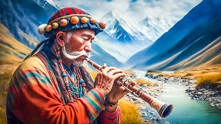 Тибетская лечебная флейта • Успокаивает ум • Перестает думать слишком много | Исцеляющие Медитации ?