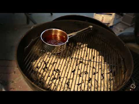 Grilled Chicken With Cherry Chipotle Barbecue : On the Grill