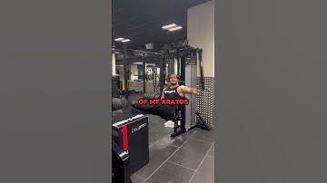 This is the real life Kratos. (Cred: real.krat0s via IG) #shorts #gym #fitness