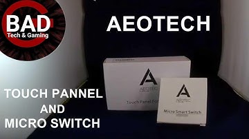 Aeotech Microswitch with Touch Panel Install Aeon Labs DSC18103-ZWUS, AL-001 BL #aeotec #smarthome