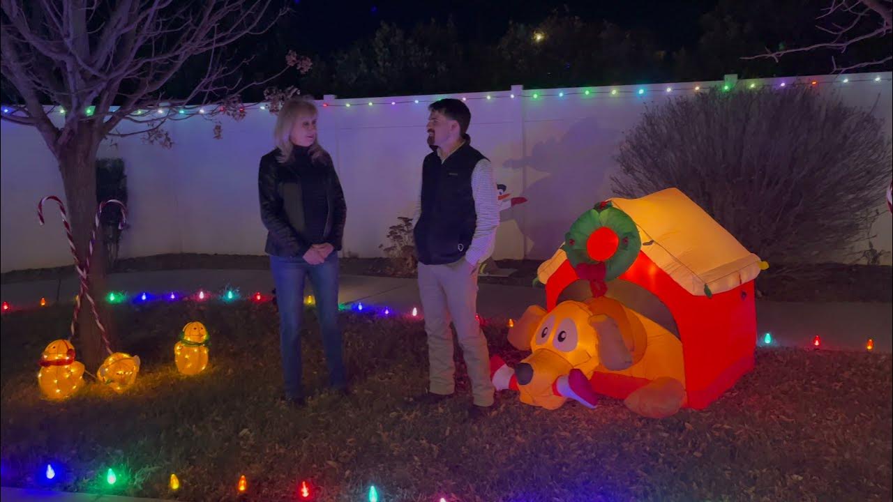 Share the Light, Share the Love "Light up Wheatfields" Lighting Ceremony Clovis NM, December