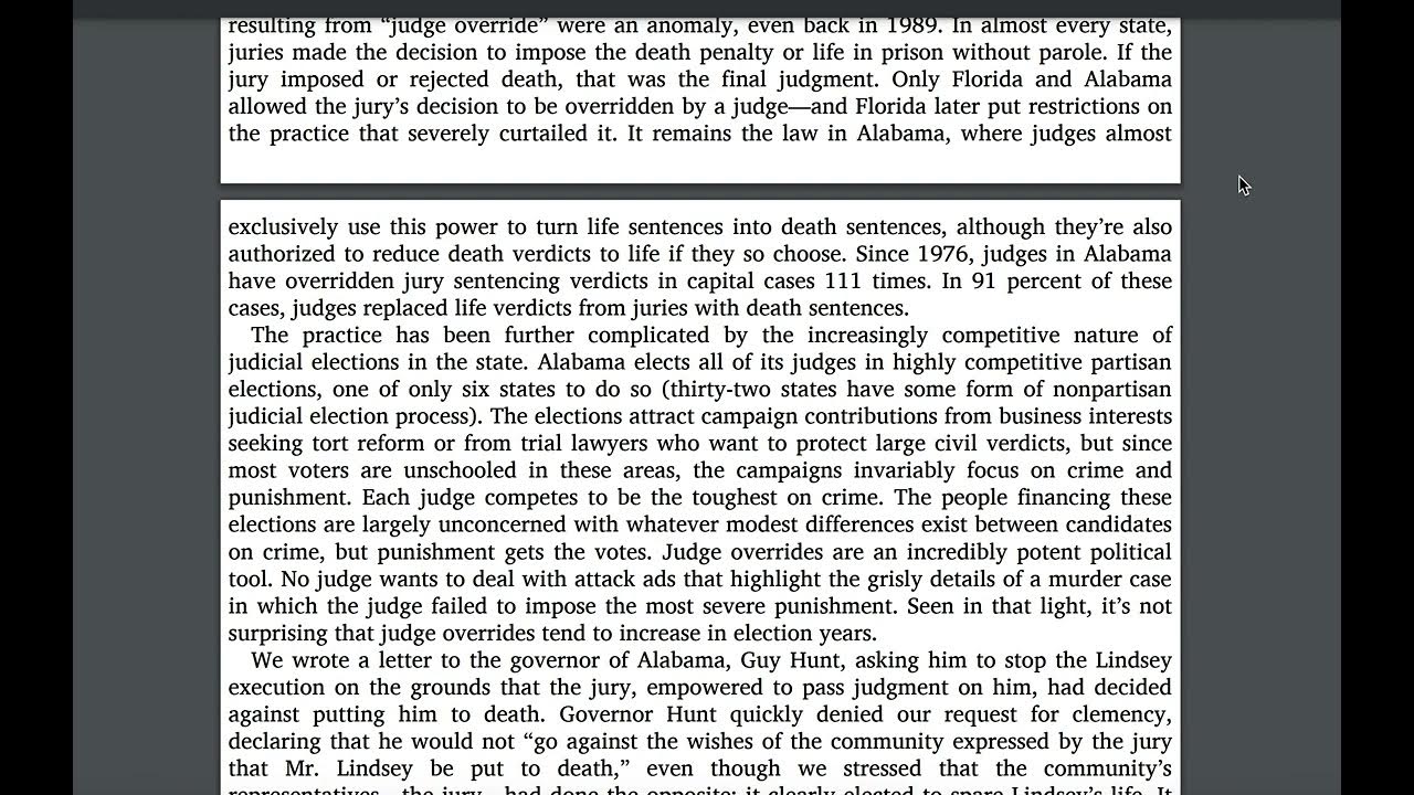 Just Mercy Chapter 4 YouTube