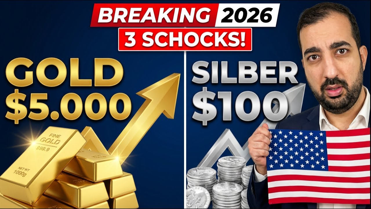 GOLD $5.000 & SILBER $100 in 2026? Was Maduro-Verhaftung für Edelmetalle bedeutet!