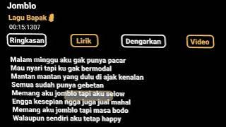 Mentahan Cpp Lirik Lagu Malam Minggu Aku Tak Punya Pacar Story Wa 30 Detik Viral Di Tik Tok