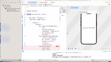 TextField in SwiftUI : Cannot convert value of type 