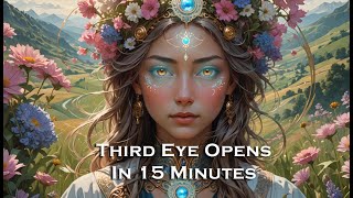 Pineal Gland Activation in 15 Minutes  852Hz + 963Hz  Third Eye Opens