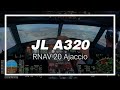 Airbus a320 home cockpit  nantes lfrs  ajaccio lfkj