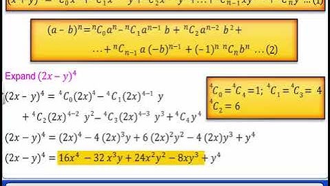 7  #Binomial Theorem – 3, Special Cases of Binomial Theorem