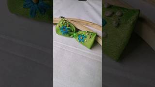 Simple embroidery bow bowmaking fabricbow fabriccrafts easybow bow embroidery