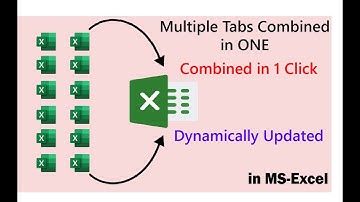 Easiest Way to Combine Multiple Excel Files into One – Merge Data Dynamically! ✅ Consolidate Excel