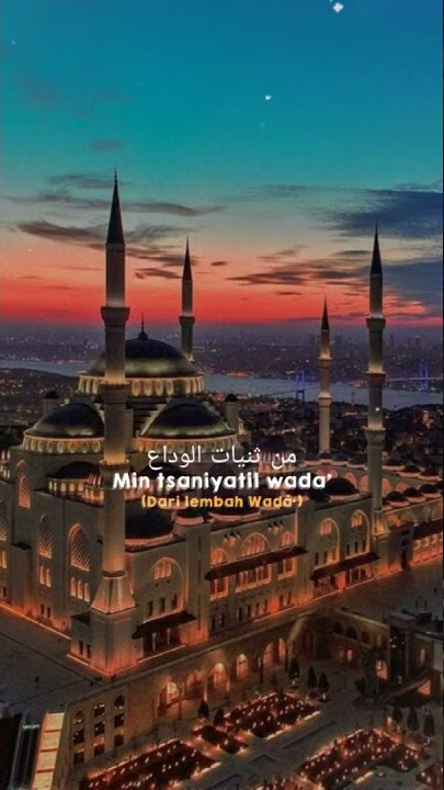 STORY WA SHOLAWAT THOLA' AL BADRU ' ALAINA \\ STORY WA 30 DETIK #shorts