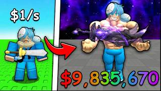 Conseguí El CUCHILLO MÁS ROTO De Roblox!!🔪😱 | +1 Sword Evolution