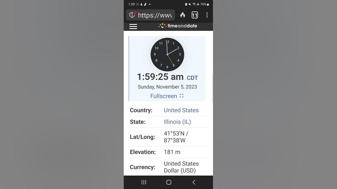 Daylight Savings Time Change 2023 YouTube