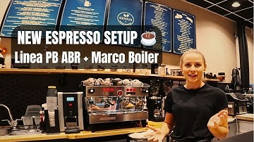 NIEUWE APPARATUUR bij Genius Coffee Roasters! | La Marzocco Linea PB ABR + Marco Boiler Eerste In...