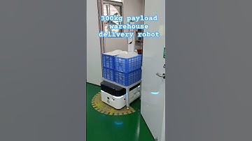 300kg payload AMR robot #agv #amr #logistics #logistica #warehouseautomation #industrialrobot