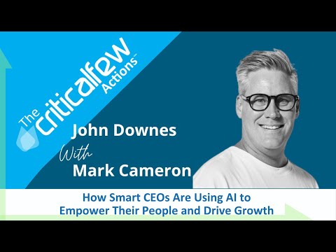 Video still: How Smart CEOs Are Using AI to Empower Their People and Drive Growth