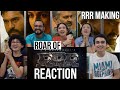Roar of rrr reaction  rrr making of  majeliv reactions  filmmaking magic of ss rajamouli