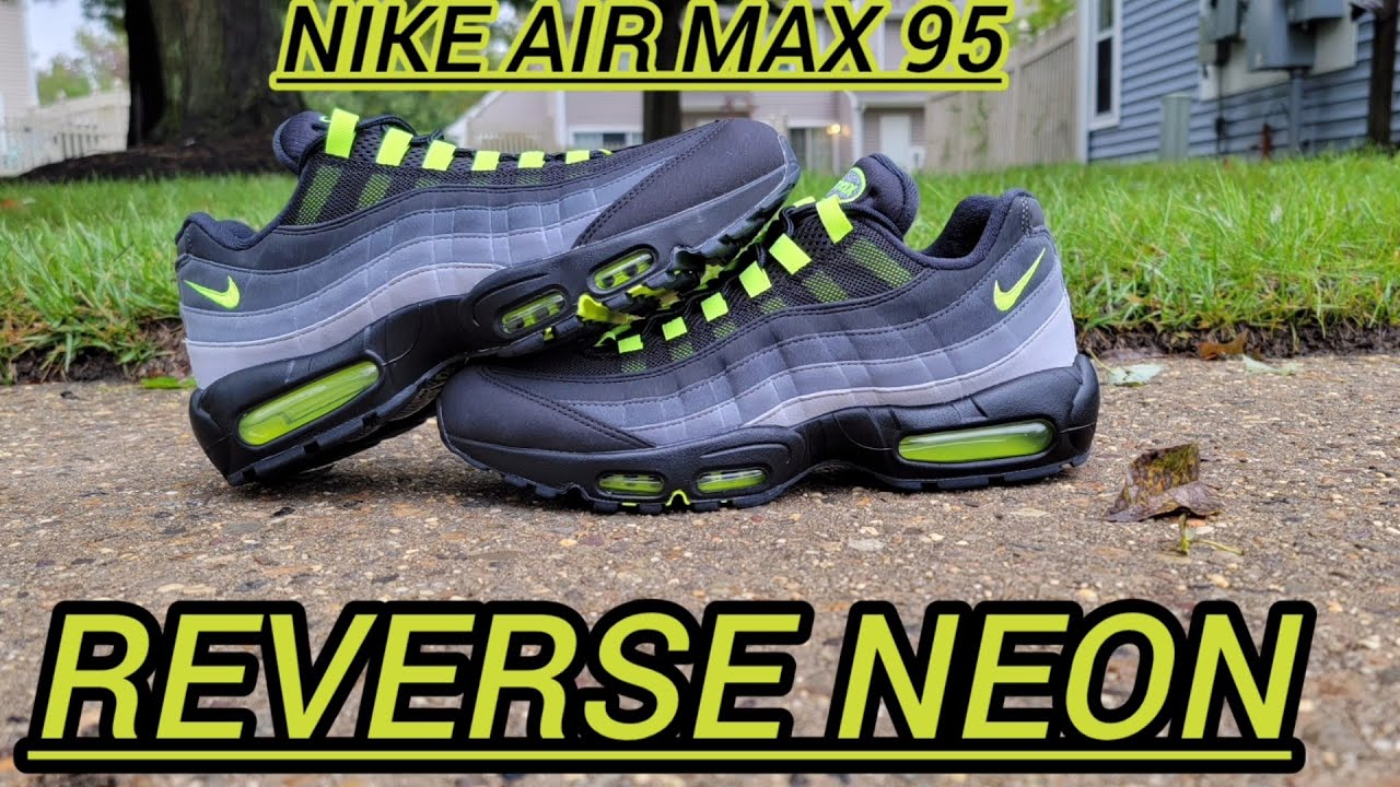 Nike Air Max 95 JD Black/Volt-Anthracite 