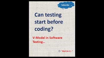 V-Model in Software Testing | #shorts #VModel  #ManualTesting  #SoftwareTesting