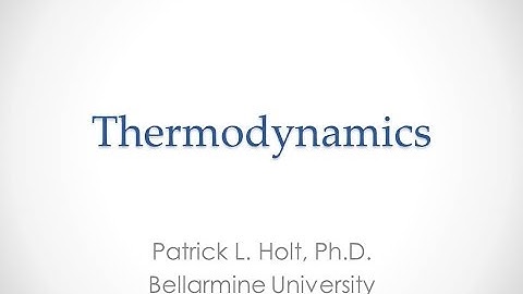 Thermodynamics & Partial Derivatives