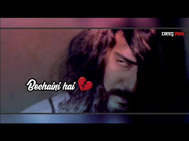 WhatsApp Status ||💕Woh Ladki Bahut Yaad Song❤️(Qayamat)💕Ajay Devgn💕|| 90's Bollywood Songs