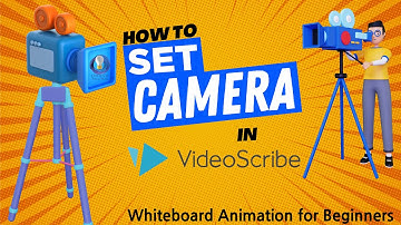 How to set Camera in Video Scribe  ( English)