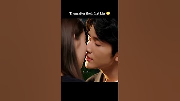 Thumbnail of Her reaction after their kiss 😂 You Are My Lover Friend 💗 Chinese drama ✨ #shorts