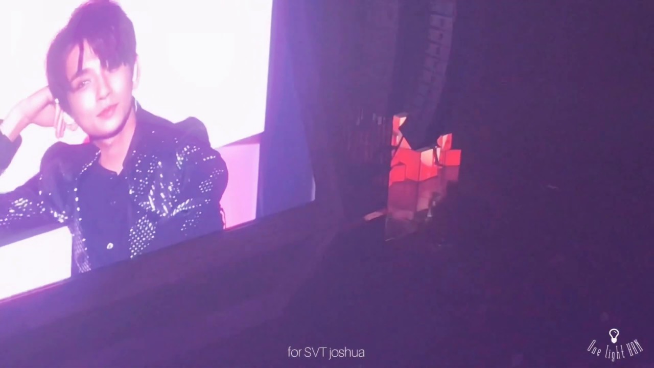 180630 세븐틴 SEVENTEEN IDEAL CUT IN SEOUL 조슈아 JOSHUA [‪Can't live with losing you‬] solo Full