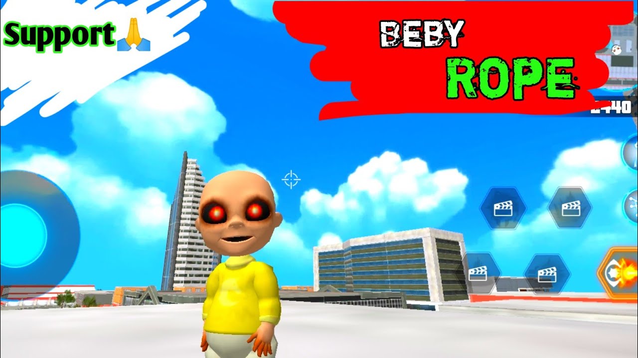 Baby Rope Hero Game - YouTube