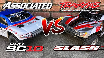 Head-to-head: Team Associated ProSC10 vs. Traxxas Slash 2WD review