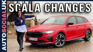 The UK’s forgotten hatchback  Skoda Scala Facelift Review 2024 UK (Road test)