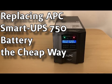 Video: Hvordan Skifte Batteriet I En UPS