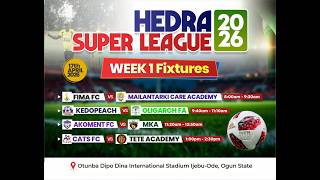 FIMA FC VS OOA FA - Hedra Super League 2026