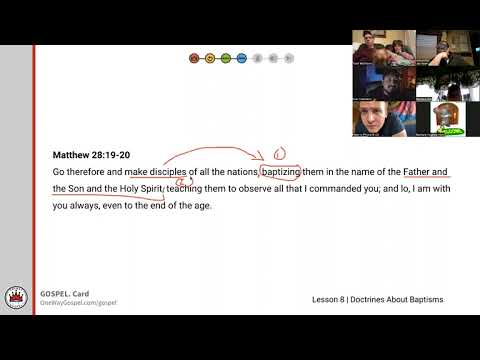 May 15 2023 KBBS Online Lesson 10 - Doctrine Of Baptisms Part 2 // OneWayGospel