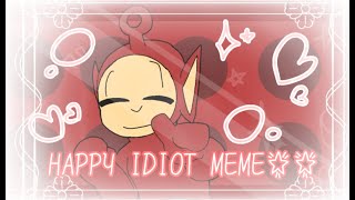 Happy idiot meme || slendytubbies 3 || flipaclip || (warning : gore ,blood, flash)