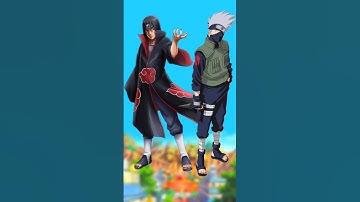 Itachi vs kakashi | who is strong? #naruto #itachi #kakashi #youtubeshorts #shorts