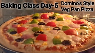 Baking Class Day-5~Veg Pizza Recipe |Domino's Style Veg Pan Pizza Recipe|पिज़्ज़ा की सीक्रेट रेसिपी| screenshot 4
