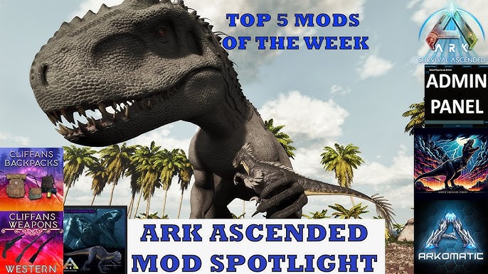 ARK MODS #36 - ARK Deinonychus Mod - ARK Ascended 