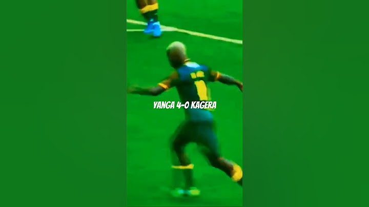 YANGA SC 4-0 KAGERA SUGAR @morismakarius3213 #football #yanga
