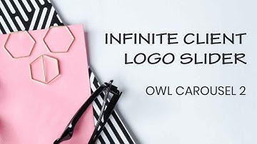 Brand Logo Slider tutorial | Owl Carousel 2 Tutorial | Tutorial for Beginners