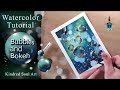 Tutoriel aquarelle bulles et bokeh  art de lme sur