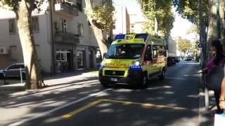 [SPARE] Ambulanza SUEM118 Mestre in emergenza - Italian ambulance in emergency