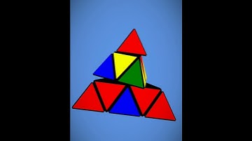 PYRAMINX SHORTCUT ALGORITHM #popular #rubikscube #viral #cubing #cubingshorts
