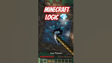 Minecraft Logic #minecraft#gaming#minecraftlogic#logic#shorts#viralvideo #funny