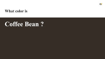 Coffee Bean color #362d26 hex color - Brown color - Cool color 362d26
